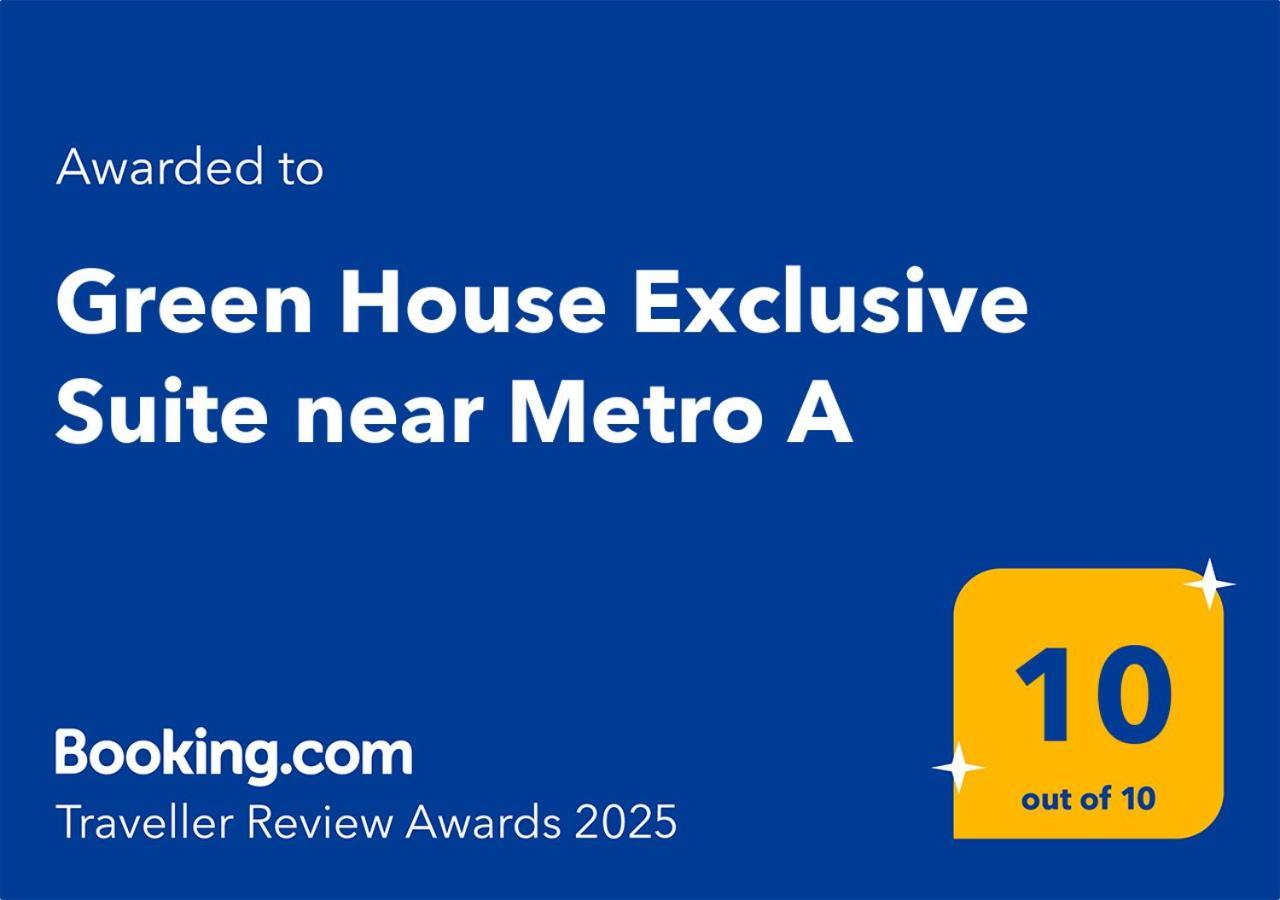 Green House Exclusive Suite Near Metro A Rom Exterior foto